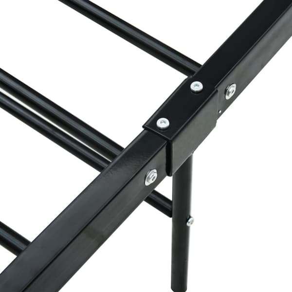 Senge & sengeramme - Living sengestel 120 x 200 cm metal sort
