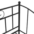 Pikkukuva 11 / 11: Sängyt & sängynrungot - Living Vuodesohvan runko musta metalli 90x200 cm