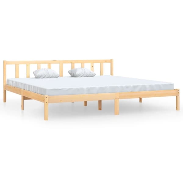 Senge & sengeramme - Living sengeramme 200x200 cm massivt fyrretræ