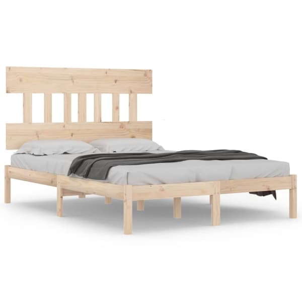 Senge & sengeramme - Living sengeramme 140x190 cm massivt træ