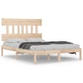 Miniatyrbillede 3 af 7: Senge & sengeramme - Living sengeramme 140x190 cm massivt træ