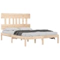 Miniatyrbillede 4 af 7: Senge & sengeramme - Living sengeramme 140x190 cm massivt træ