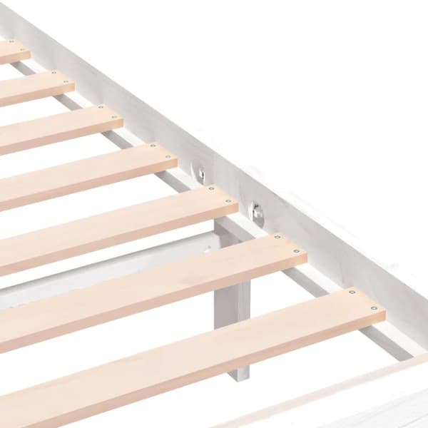 Senge & sengeramme - Living sengeramme 90x190 cm Single massivt træ hvid