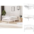 Miniatyrbillede 1 af 10: Senge & sengeramme - Living sengeramme 90x190 cm Single massivt træ hvid