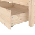 Miniatyrbillede 9 af 11: Senge & sengeramme - Living sengeramme med skuffer 160x200 cm