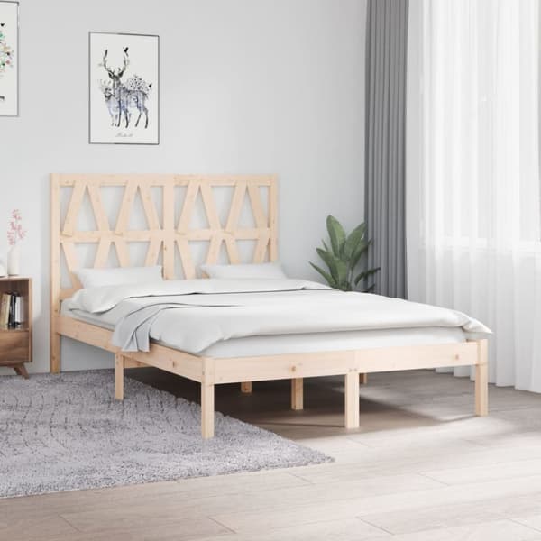Senge & sengeramme - Living sengeramme 120x190 cm massivt fyrretræ
