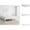 Miniatyrbillede 1 af 10: Senge & sengeramme - Living sengeramme 160x200 cm massivt træ hvid