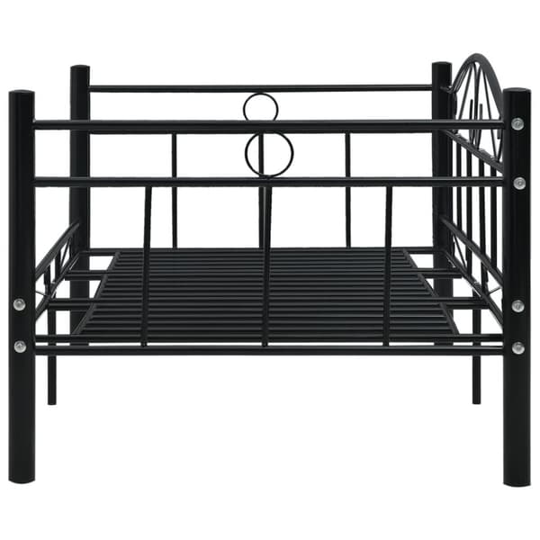 Sängar & sängramar - Living Ram till dagbädd svart metall 90x200 cm