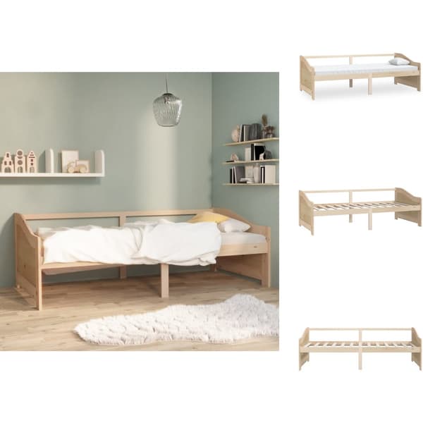 Sängar & sängramar - Living Dagbädd 3-sits massiv furu 90x200 cm