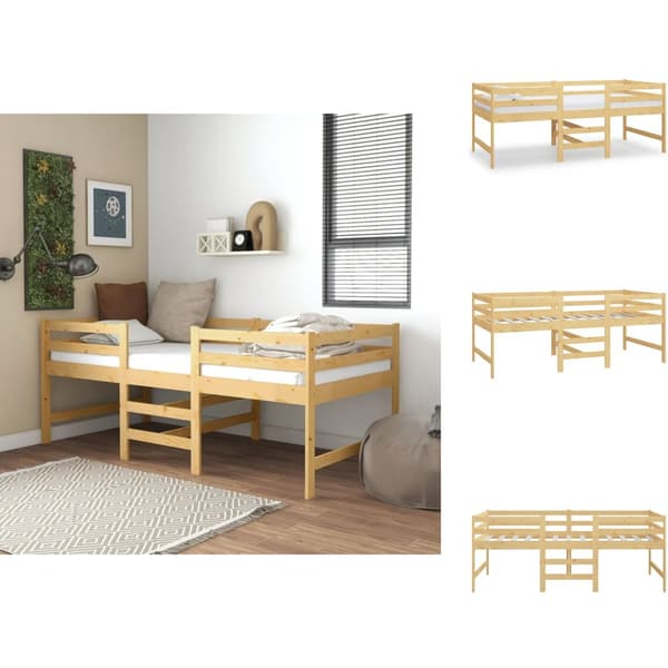 Senge & sengeramme - Living sengeramme 90x200 cm massivt fyrretræ