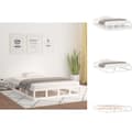 Miniatyrbillede 1 af 10: Senge & sengeramme - Living sengeramme 120x200 cm massivt træ hvid