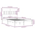 Miniatyrbillede 7 af 7: Senge & sengeramme - Living sengeramme 120x190 cm Small Double massivt træ hvid