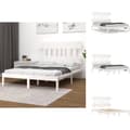 Miniatyrbillede 1 af 7: Senge & sengeramme - Living sengeramme 120x190 cm Small Double massivt træ hvid