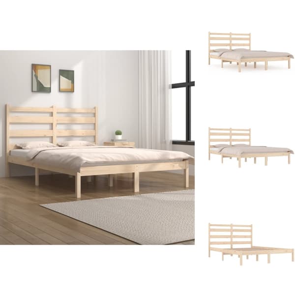 Senge & sengeramme - Living sengeramme 120x200 cm massivt fyrretræ