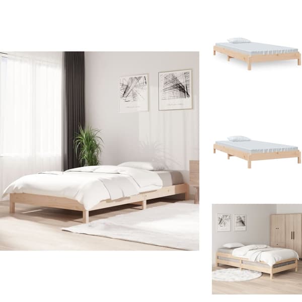 Sängyt & sängynrungot - Living Pinottava sänky 90x190 cm täysi mänty