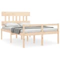 Miniatyrbillede 3 af 11: Senge & sengeramme - Living seniorseng med sengegavl 140x190 cm massivt træ