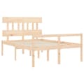Miniatyrbillede 6 af 11: Senge & sengeramme - Living seniorseng med sengegavl 140x190 cm massivt træ