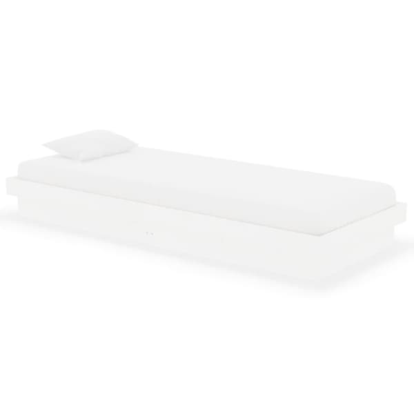 Senge & sengeramme - Living sengeramme 75x190 cm Small Single massivt træ hvid