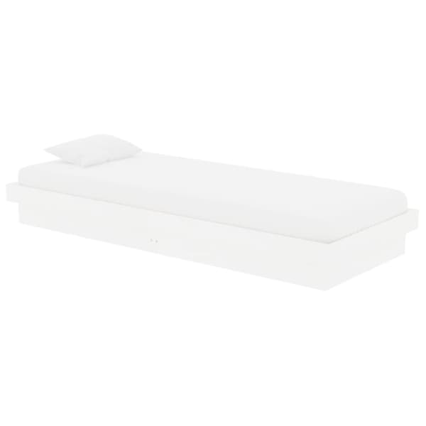 Senge & sengeramme - Living sengeramme 75x190 cm Small Single massivt træ hvid