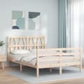 Pikkukuva 2 / 11: Sängyt & sängynrungot - Living Sängynrunko päädyllä Small Double täysi puu