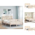 Pikkukuva 1 / 11: Sängyt & sängynrungot - Living Sängynrunko päädyllä Small Double täysi puu