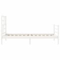 Miniatyrbillede 8 af 11: Senge & sengeramme - Living sengeramme med sengegavl 90x200 cm massivt træ hvid