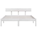Miniatyrbillede 5 af 10: Senge & sengeramme - Living sengeramme 150x200 cm King Size massivt fyrretræ hvid