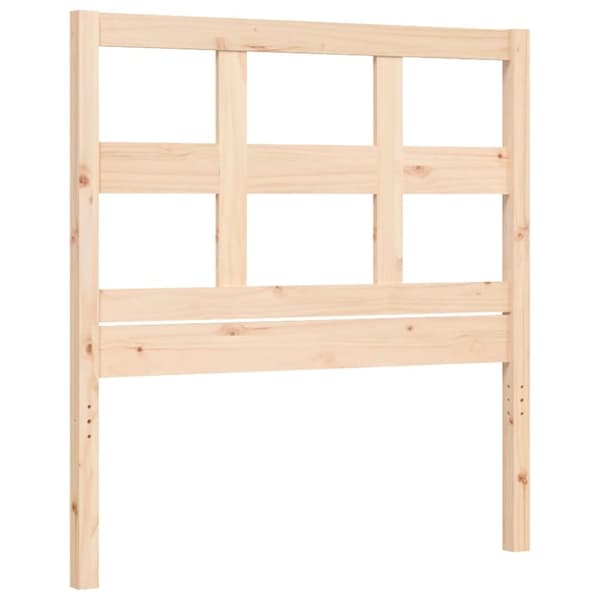 Senge & sengeramme - Living sengeramme med sengegavl 90x200 cm massivt træ