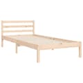 Miniatyrbillede 10 af 11: Senge & sengeramme - Living sengeramme med sengegavl 90x200 cm massivt træ
