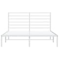 Miniatyrbillede 7 af 11: Senge & sengeramme - Living sengeramme med sengegavl 160x200 cm metal hvid