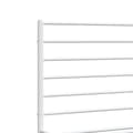 Miniatyrbillede 10 af 11: Senge & sengeramme - Living sengeramme med sengegavl 160x200 cm metal hvid
