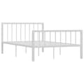 Miniatyrbillede 3 af 7: Senge & sengeramme - Living sengestel 120x200 cm metal hvid