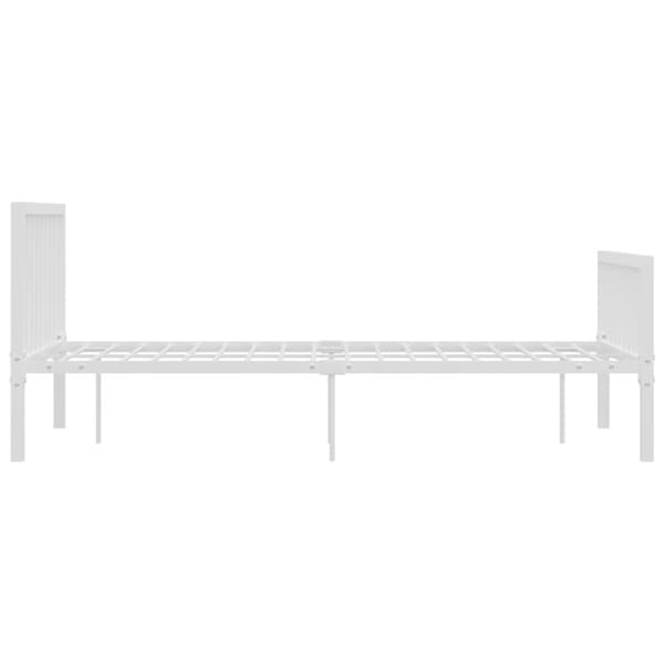 Senge & sengeramme - Living sengestel 120x200 cm metal hvid
