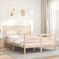 Pikkukuva 4 / 11: Sängyt & sängynrungot - Living Sängynrunko päädyllä Small Double täysi puu
