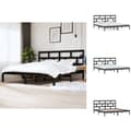 Miniatyrbillede 1 af 11: Senge & sengeramme - Living sengeramme 200x200 cm massivt fyrretræ sort