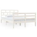 Miniatyrbillede 3 af 9: Senge & sengeramme - Living sengeramme 120x190 cm Small Double massivt træ hvid