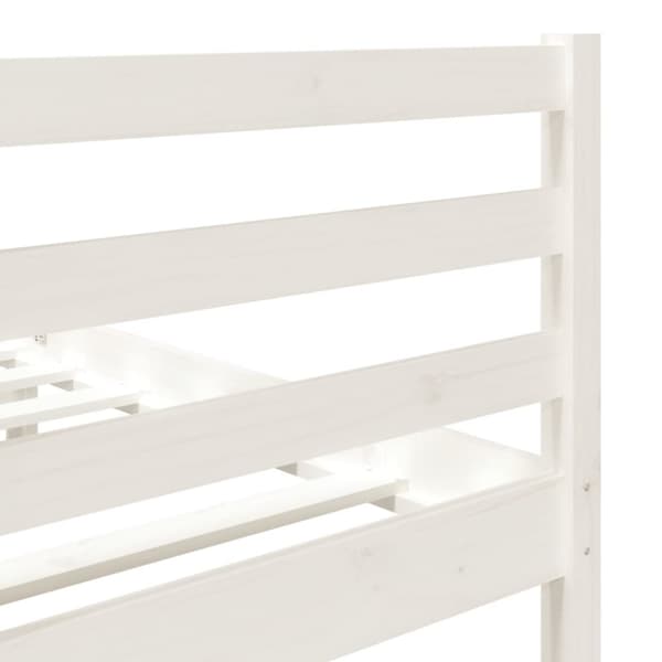 Senge & sengeramme - Living sengeramme 120x190 cm Small Double massivt træ hvid
