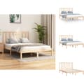 Miniatyrbillede 1 af 7: Senge & sengeramme - Living sengeramme 120x200 cm massivt fyrretræ