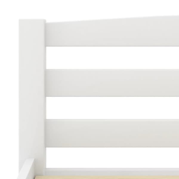 Senge & sengeramme - Living sengestel 180x200 cm massivt fyrretræ hvid