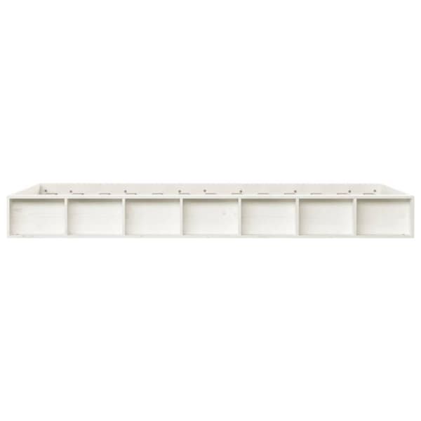 Senge & sengeramme - Living sengeramme 140x190 cm massivt træ hvid