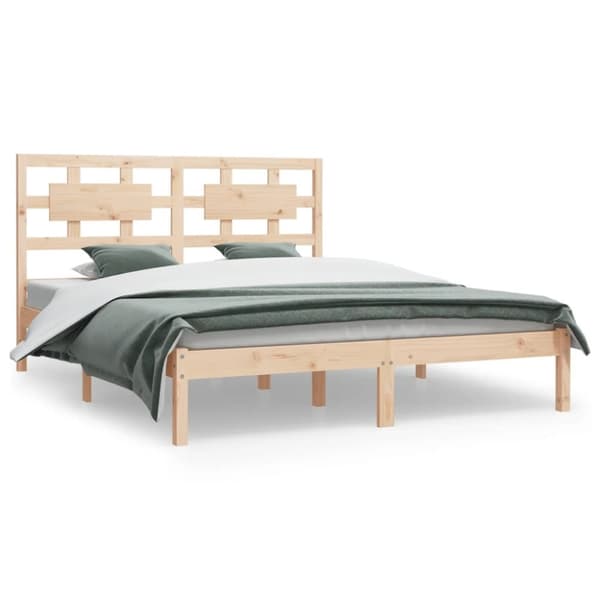 Senge & sengeramme - Living sengeramme 200x200 cm massivt fyrretræ