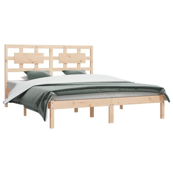 Senge & sengeramme - Living sengeramme 200x200 cm massivt fyrretræ
