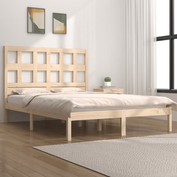 Senge & sengeramme - Living sengeramme 120x190 cm massivt fyrretræ