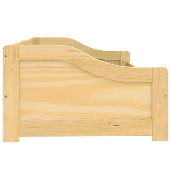 Sängar & sängramar - Living Dagbädd med 2 lådor IRUN 90x200 cm massiv furu