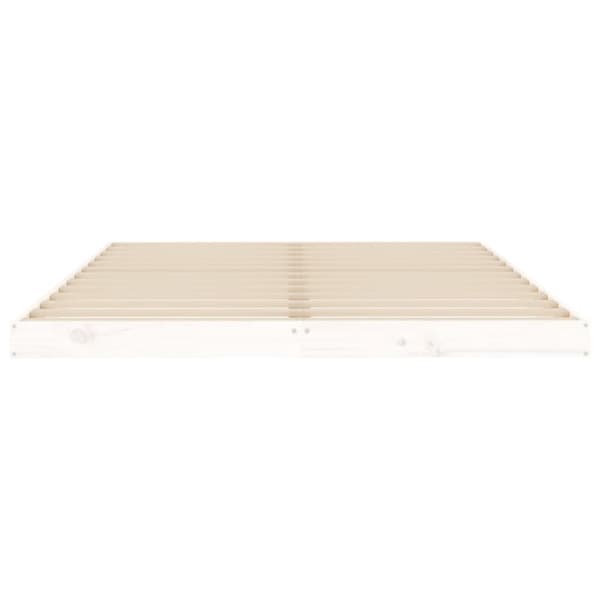 Senge & sengeramme - Living sengeramme 140x190 cm massivt fyrretræ hvid