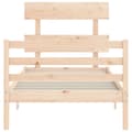 Miniatyrbillede 7 af 11: Senge & sengeramme - Living sengeramme med sengegavl 90x200 cm massivt træ