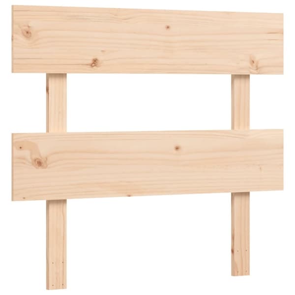 Senge & sengeramme - Living sengeramme med sengegavl 90x200 cm massivt træ