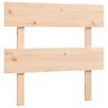 Miniatyrbillede 9 af 11: Senge & sengeramme - Living sengeramme med sengegavl 90x200 cm massivt træ