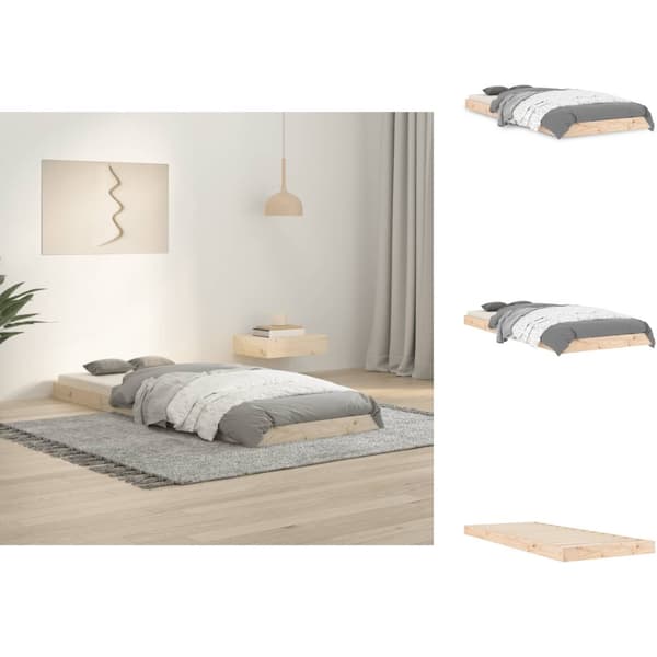 Sängyt & sängynrungot - Living Sängynrunko 75x190 cm Small Single täysi mänty