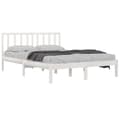 Miniatyrbillede 4 af 7: Senge & sengeramme - Living sengeramme 140x190 cm massivt fyrretræ hvid